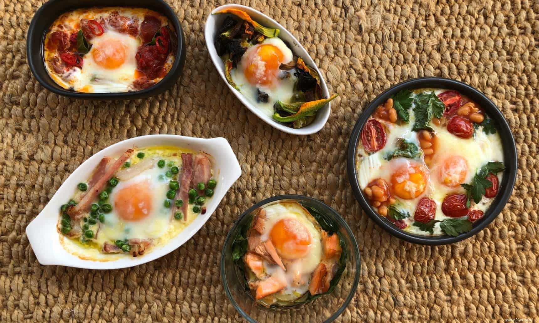 Oeufs au four :recette d un brunch du jour de l an réparateur et résolument résolu 