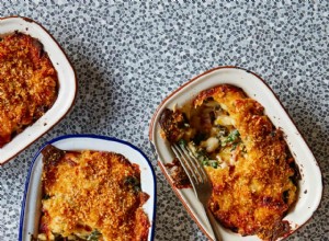 La recette de Thomasina Miers pour les macaronis au fromage avec kale et chapelure croustillante 