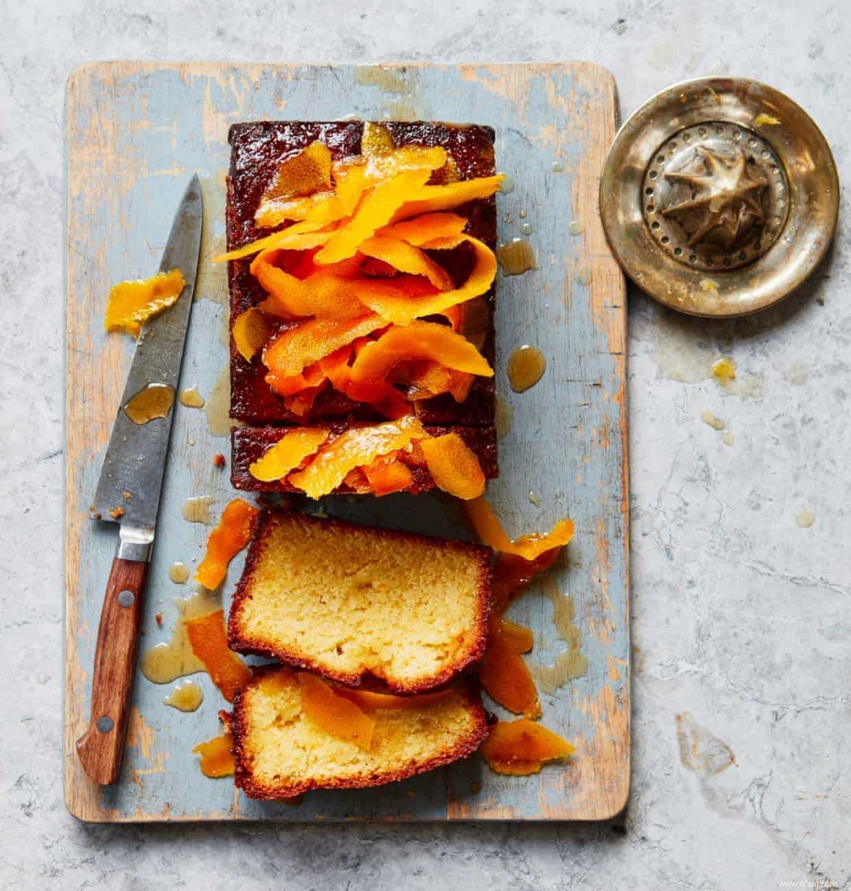 La recette du pain au sirop d orange sanguine sans gluten de Tamal Ray 