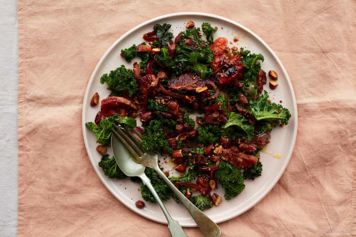 Salade et gâteau collant :les recettes d orange sanguine d Anna Jones 