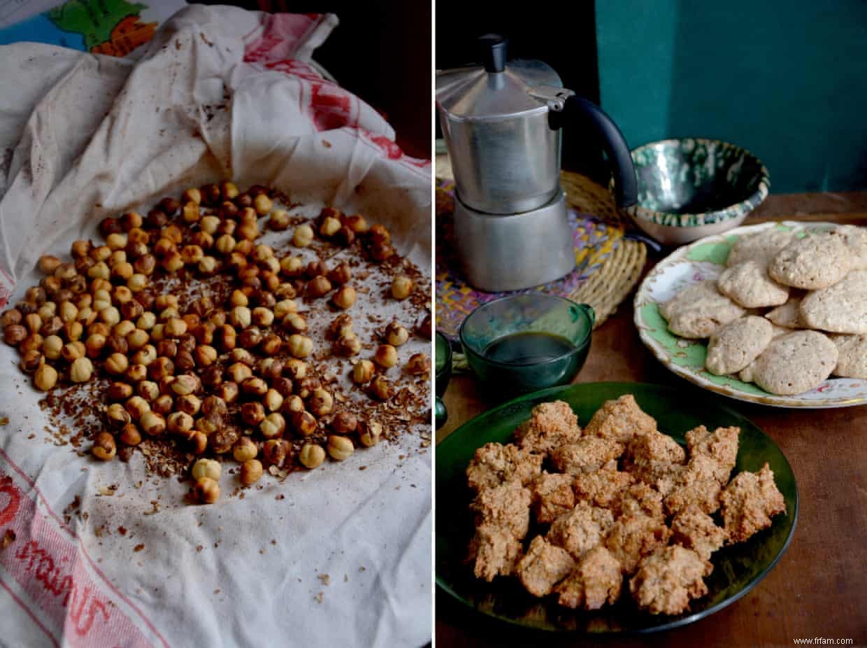 La recette de Rachel Roddy pour les biscuits aux noisettes brutti ma buoni 