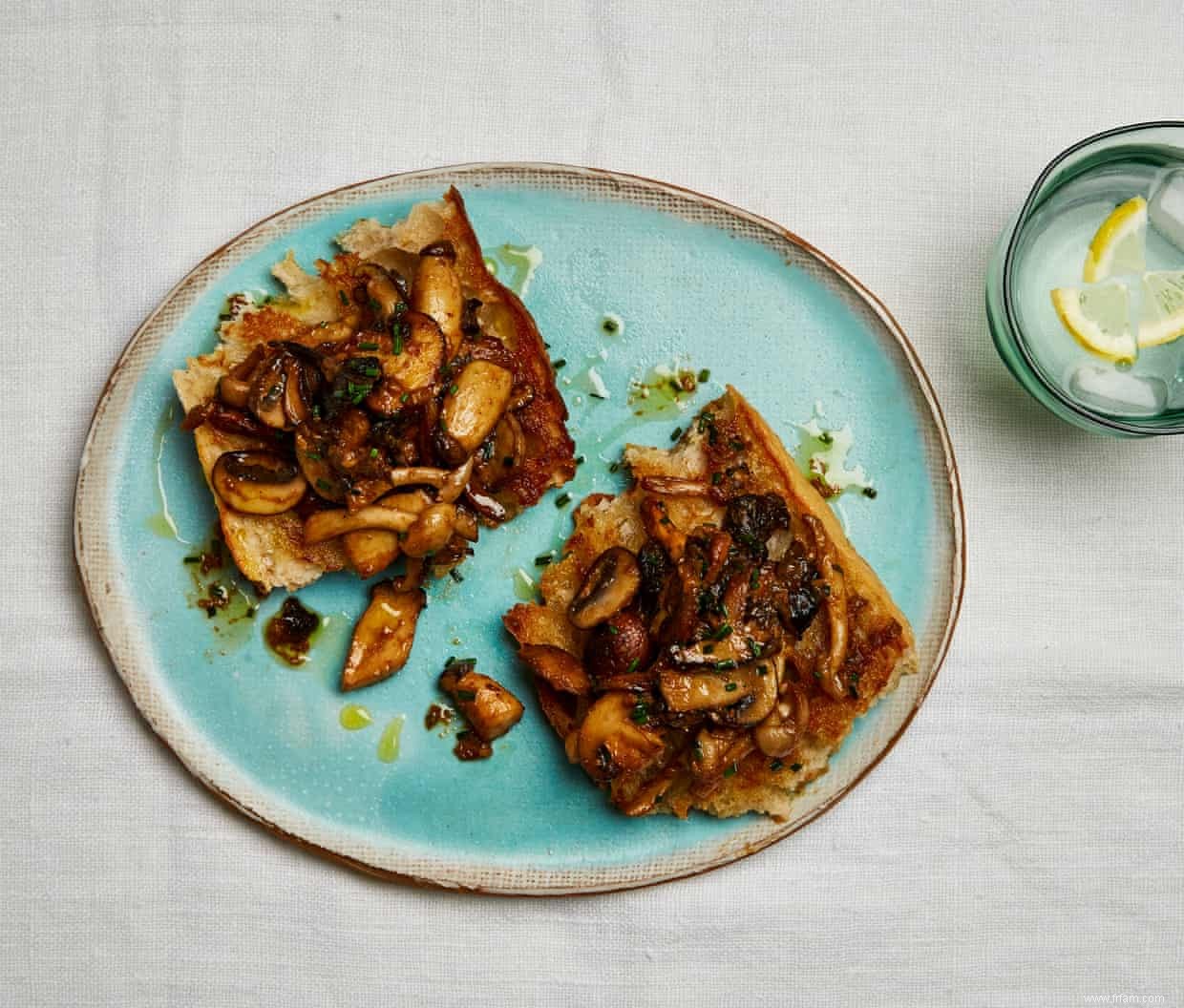 La recette végétalienne de Meera Sodha pour les champignons miso sur toast 