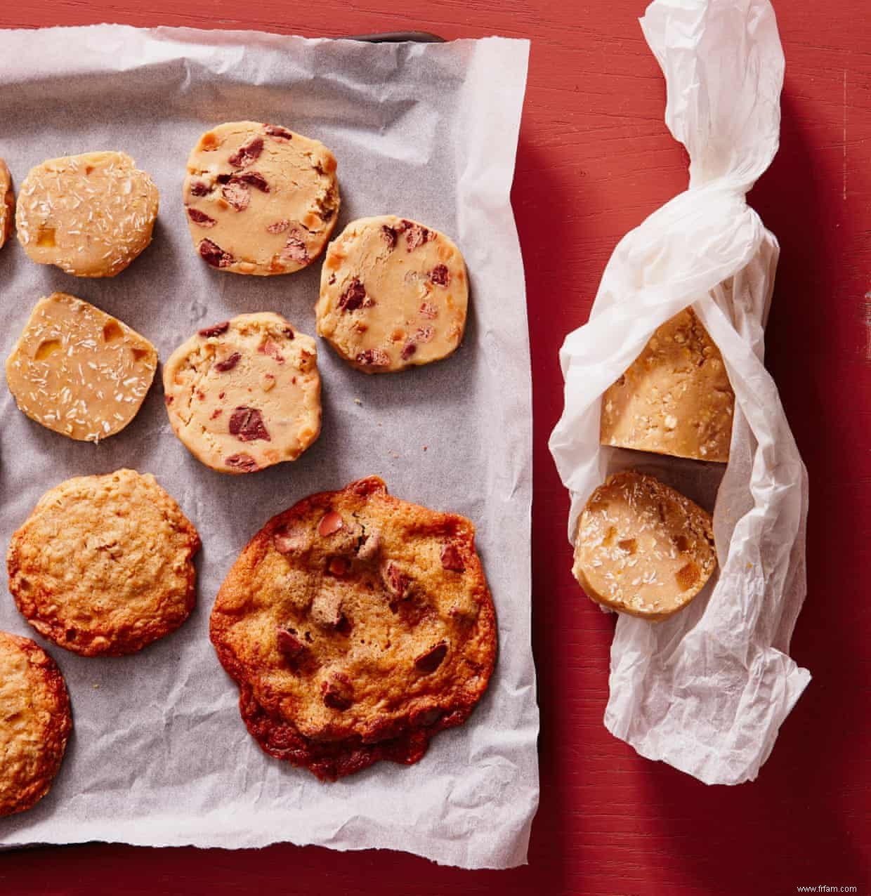 Chocolat caramel, ou gingembre et orange ? Recette de biscuits glacés de Tamal Ray 