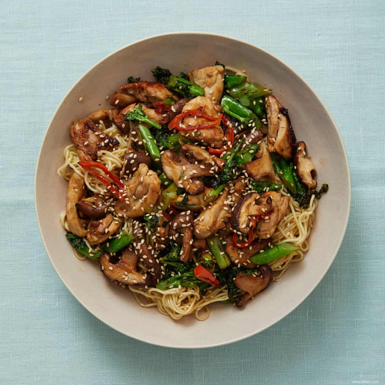 Sauté, soba et ramen :recettes de nouilles pour une personne 