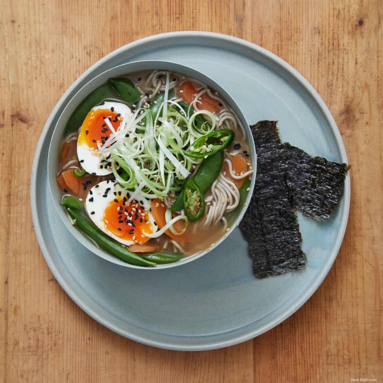 Sauté, soba et ramen :recettes de nouilles pour une personne 