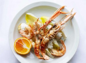 Langoustines de Nigel Slater avec salade de pommes de terre 