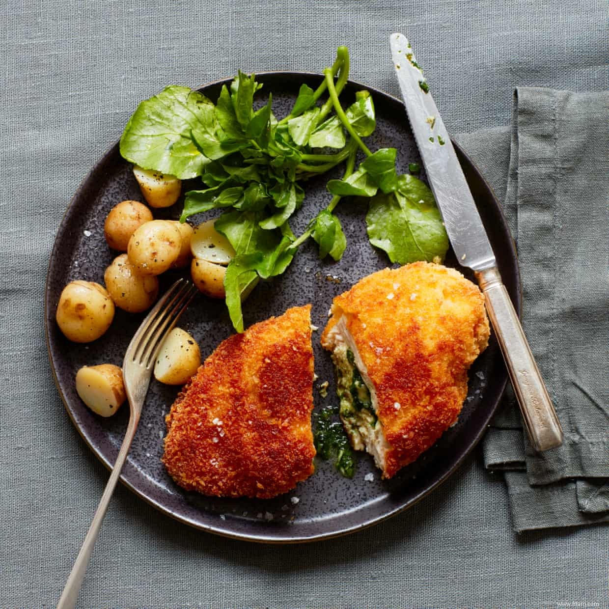 La recette de poulet à l ail des ours de Thomasina Miers 