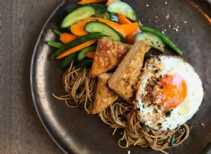 Recette de base du garde-manger :nouilles soba, cornichons rapides et œuf au plat furikake 