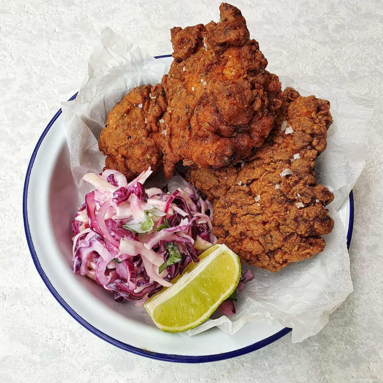 La recette de Thomas Frake pour le poulet frit au babeurre et les restes de salade de chou 