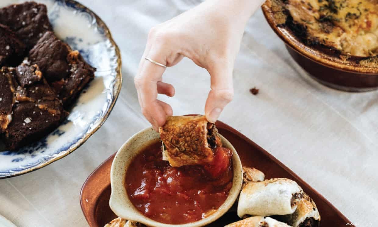 Un festin de plats végétariens réconfortants à trois plats et congelable 