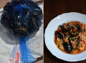 La recette de Rachel Roddy pour le riz et les moules des Pouilles 