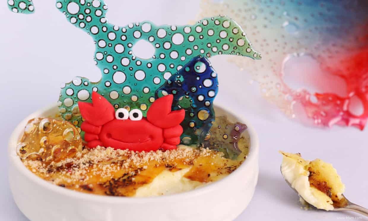 La recette de Kim-Joy pour la crème brûlée sous-marine 