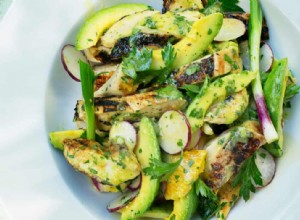 Les recettes de Nigel Slater pour le poulet grillé à l avocat et la bagatelle aux groseilles 