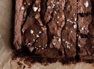 Riche et acidulé :brownies au chocolat au levain sans gluten 