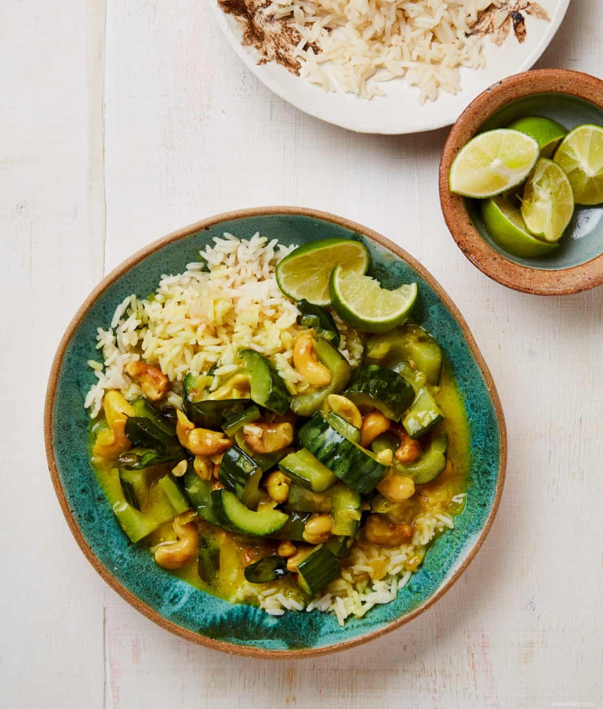 La recette végétalienne de Meera Sodha pour le curry de noix de cajou au concombre du Sri Lanka 