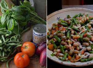 L été est là :la recette de la salade aux trois haricots de Rachel Roddy 