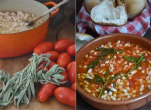 La recette de Rachel Roddy pour les haricots blancs à la tomate et à la sauge 