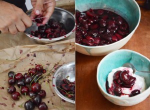 La recette des cerises au vin de Rachel Roddy 