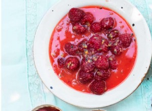 Les recettes de Nigel Slater pour les framboises marinées et les pêches au sésame 