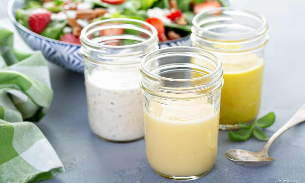 Jours de salade :17 vinaigrettes faciles et délicieuses - du poivre rose au tahini 