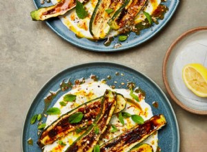 Salade, entrée ou accompagnement :les recettes de courgettes de Yotam Ottolenghi 