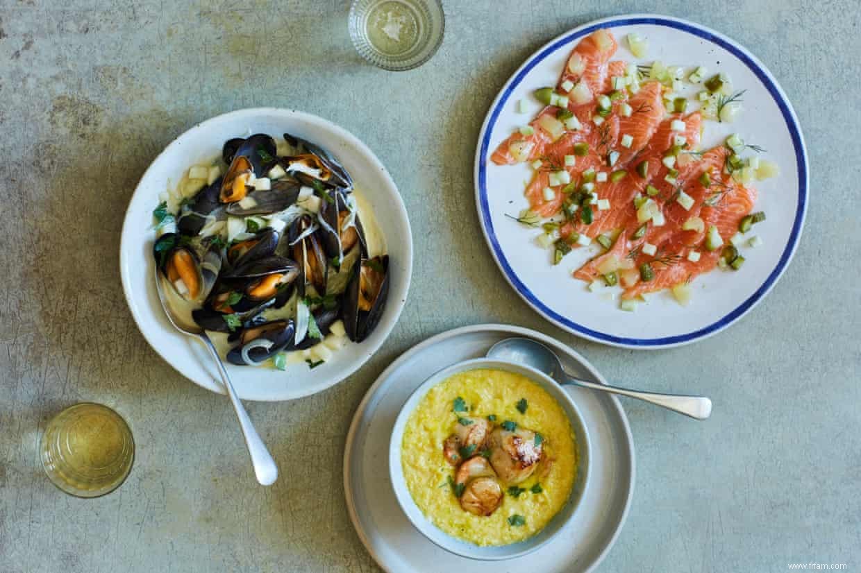 Les recettes de Nathan Outlaw pour les fruits de mer du début de l automne 