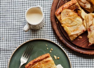 La recette de la tarte aux pommes et poires de Tamal Ray 