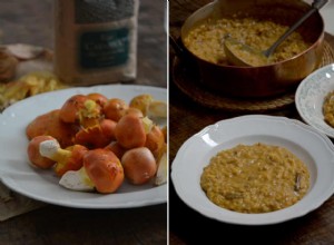 La recette du risotto aux champignons de Rachel Roddy 