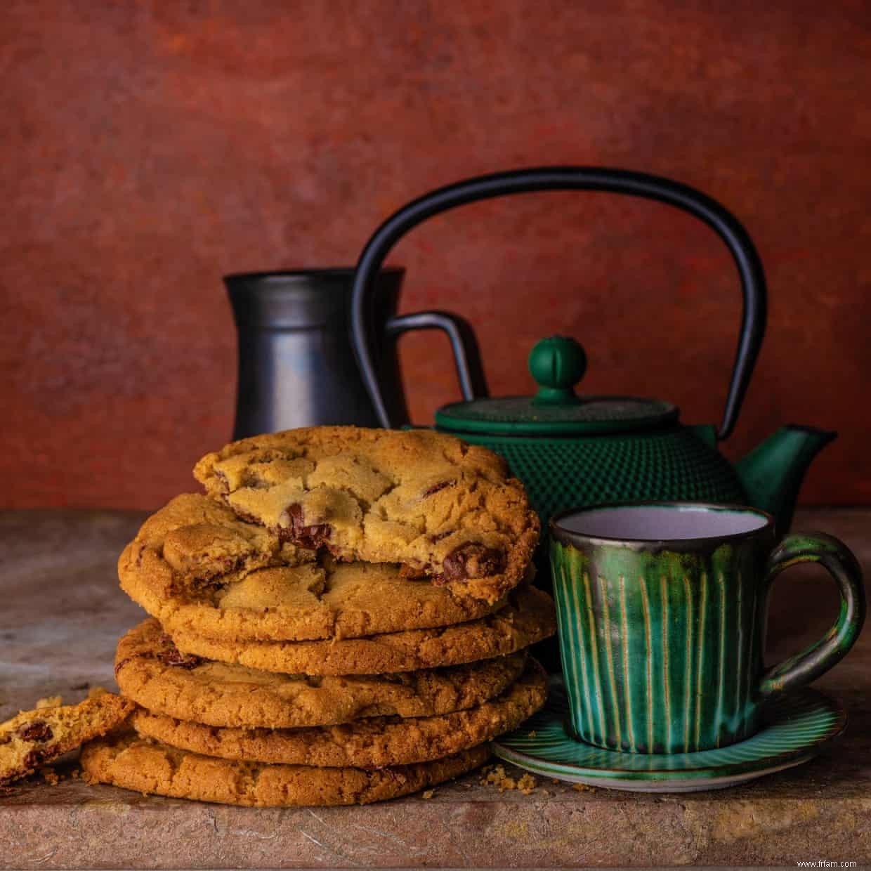 Cookies au jaune d oeuf et aux pépites de chocolat de Claire Ptak 