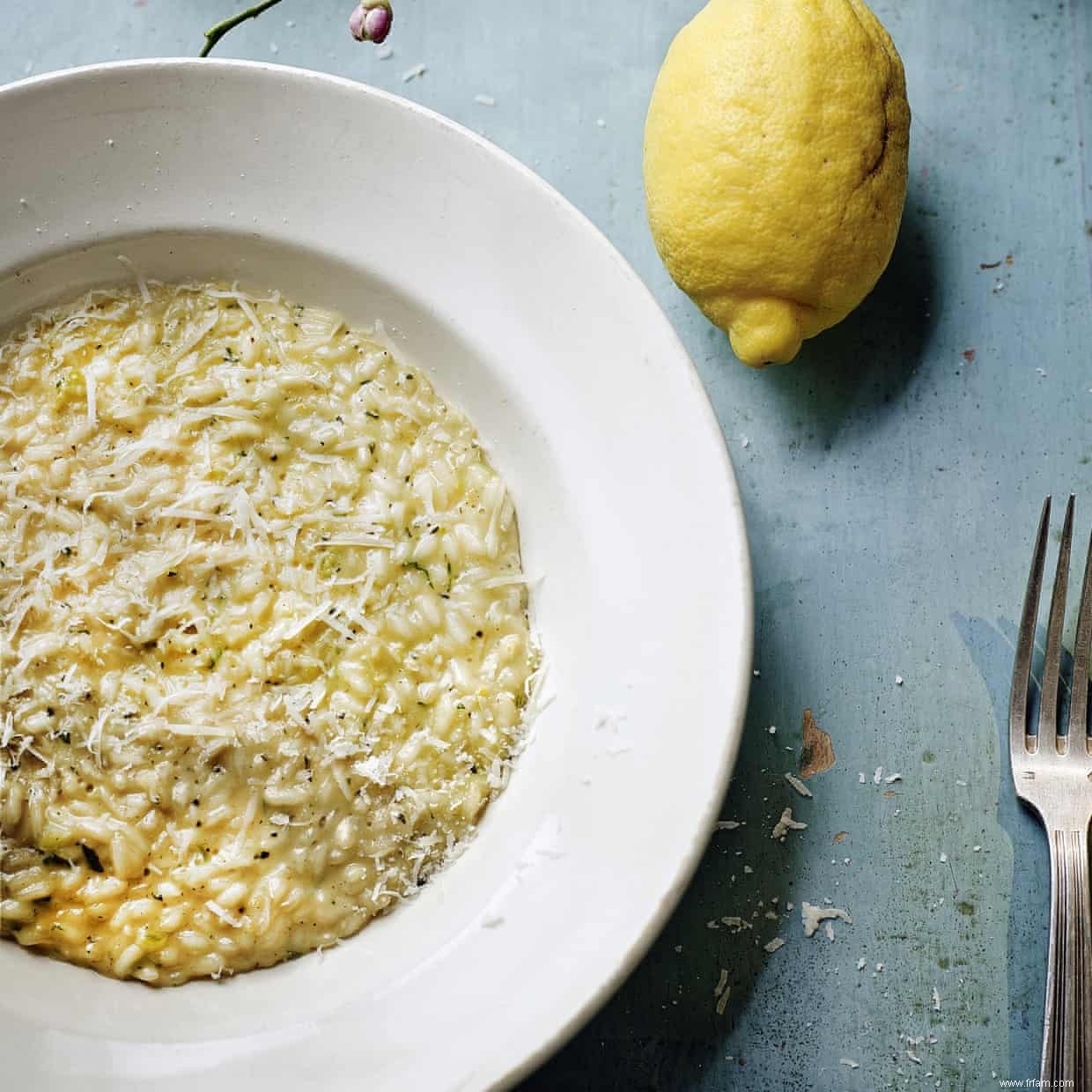 Risotto au citron d Anna del Conte 