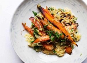 La recette de Nigel Slater pour les carottes avec échalotes et orzo 