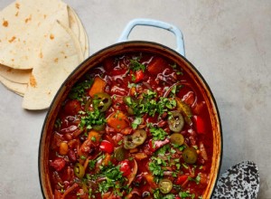 La recette végétalienne de Meera Sodha pour le piment cuit au four 