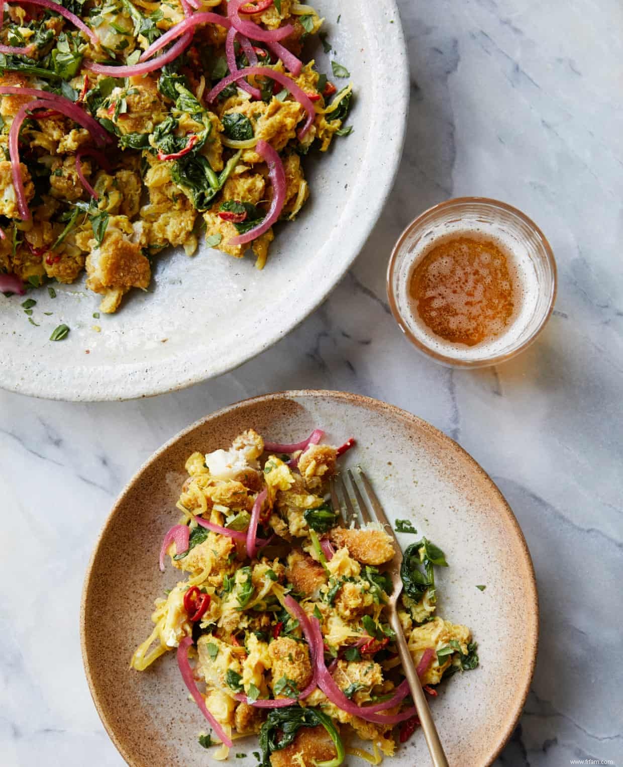 Mac n cheese au crabe et sandwich au poulet frit :les nouvelles recettes préférées de Nigella Lawson 