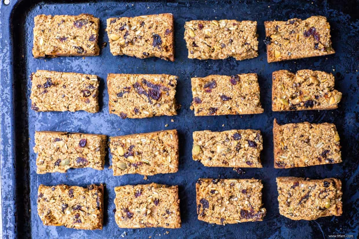 Utilisez du son dans cette recette de biscottes à tremper 