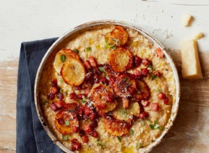 La recette de Thomasina Miers pour le risotto aux flocons d avoine avec pancetta 