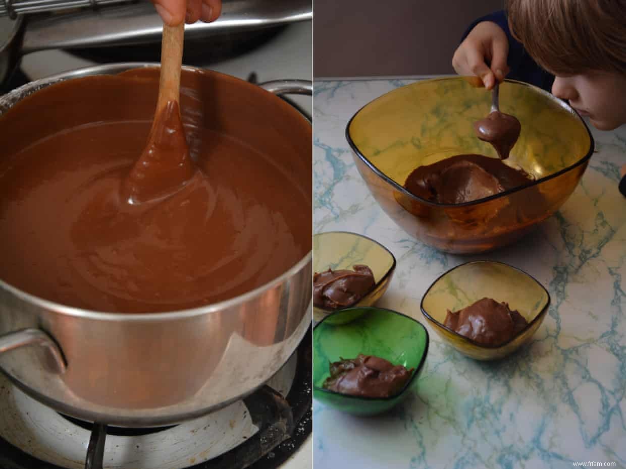 La recette du pouding au chocolat italien de Rachel Roddy 