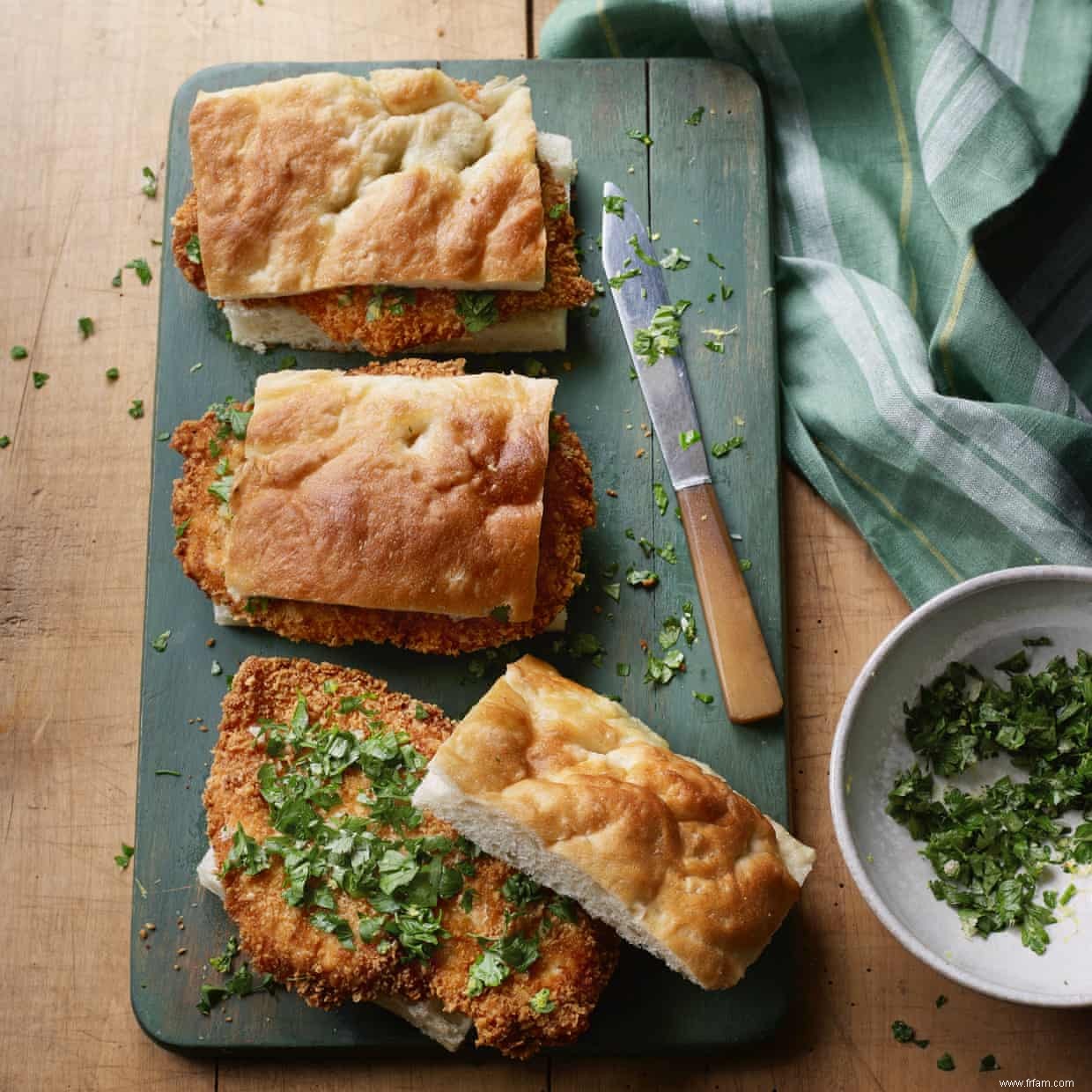 Panini milanais et gremolata de Giorgio Locatelli 