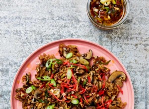 La recette végétalienne de Meera Sodha pour le riz shiitake à l huile de noix de pécan au piment 