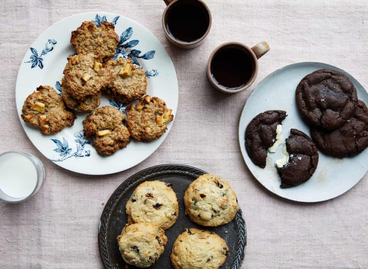 Triple-chocolat, macadamia, avoine :les recettes de cookies de Ravneet Gill 