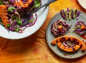 La recette d Halloween de Thomasina Miers pour la salade de citrouille rôtie au miso 