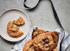 Cadeaux sucrés :la recette de Ravneet Gill de biscuits au chocolat au lait, noix de pécan et orange 