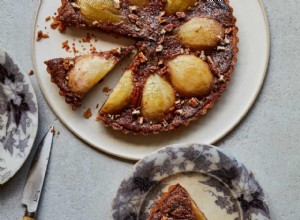 La recette de la tarte aux poires et aux noix de pécan et à l érable de Liam Charles 