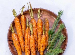 La recette zéro déchet de Tom Hunt pour les carottes  sapin de Noël  