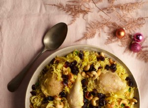 Pulao de poulet et salade d oranges et piquillos :les recettes de Noël de Nik Sharma 