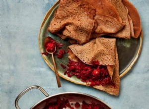 Recette végétalienne de Meera Sodha pour betterave épicée avec pain plat injera de 60 minutes 