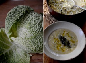 La recette de la soupe au riz et aux choux de Rachel Roddy 