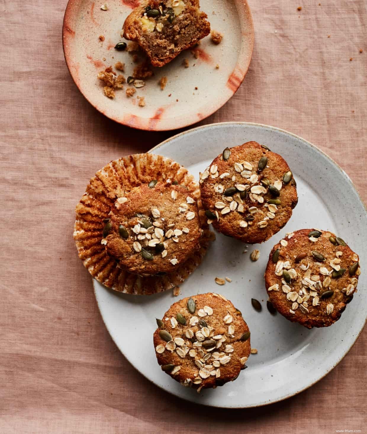 La recette de Benjamina Ebuehi pour les muffins sarrasin pomme et cardamome 