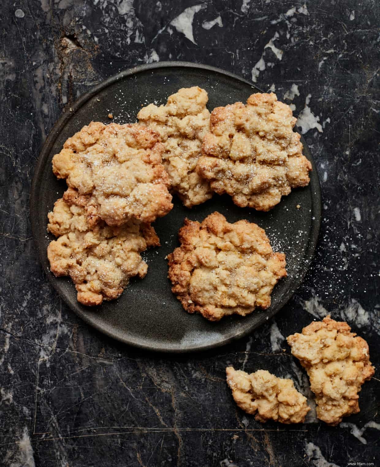 La recette de Tamal Ray pour les crumbles de biscuits au citron 