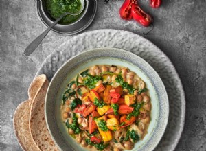 Noix de coco au curry de pois chiches et rôti à l érable d Andi Oliver s provision de terre d hiver épicée 