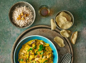 Shahi murgh korma de Madhur Jaffrey - korma de poulet royal 